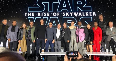 actors on the rise|cast of rise of skywalker.